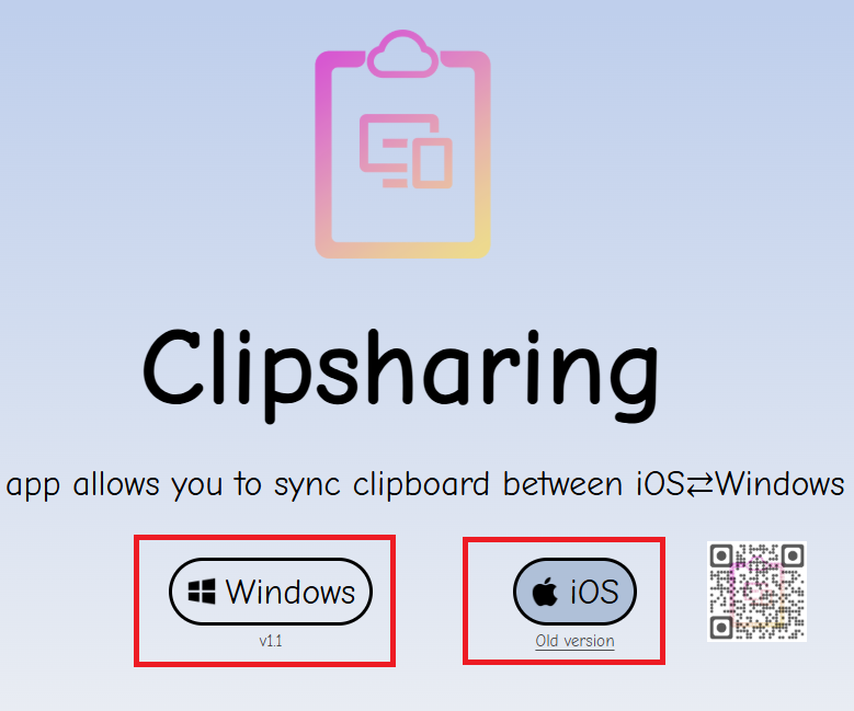 Clipsharing website download area